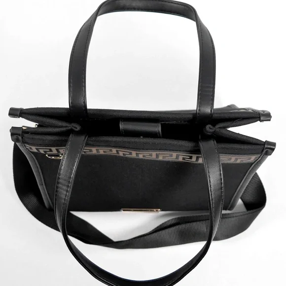 VERSACE Tote Bag Limited Edition NEW Black Gold - Picture 9 of 12